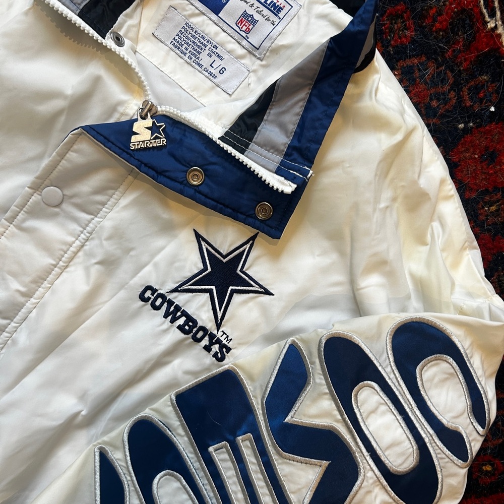 Vintage Starter Cowboys Jacket